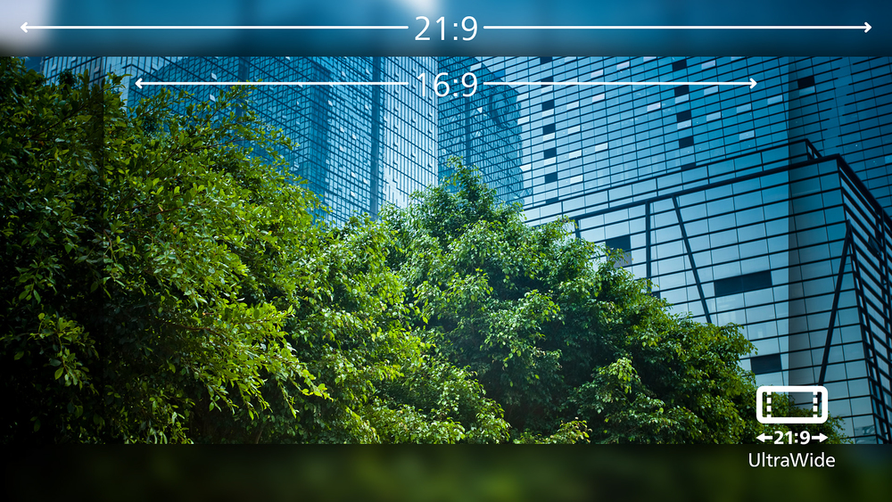 CrystalClear-billeder med UltraWide QHD 3440 x 1440 pixel