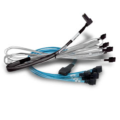 LSI Kabel x8 8654 to 2x4 8643, 9402 SAS 1M