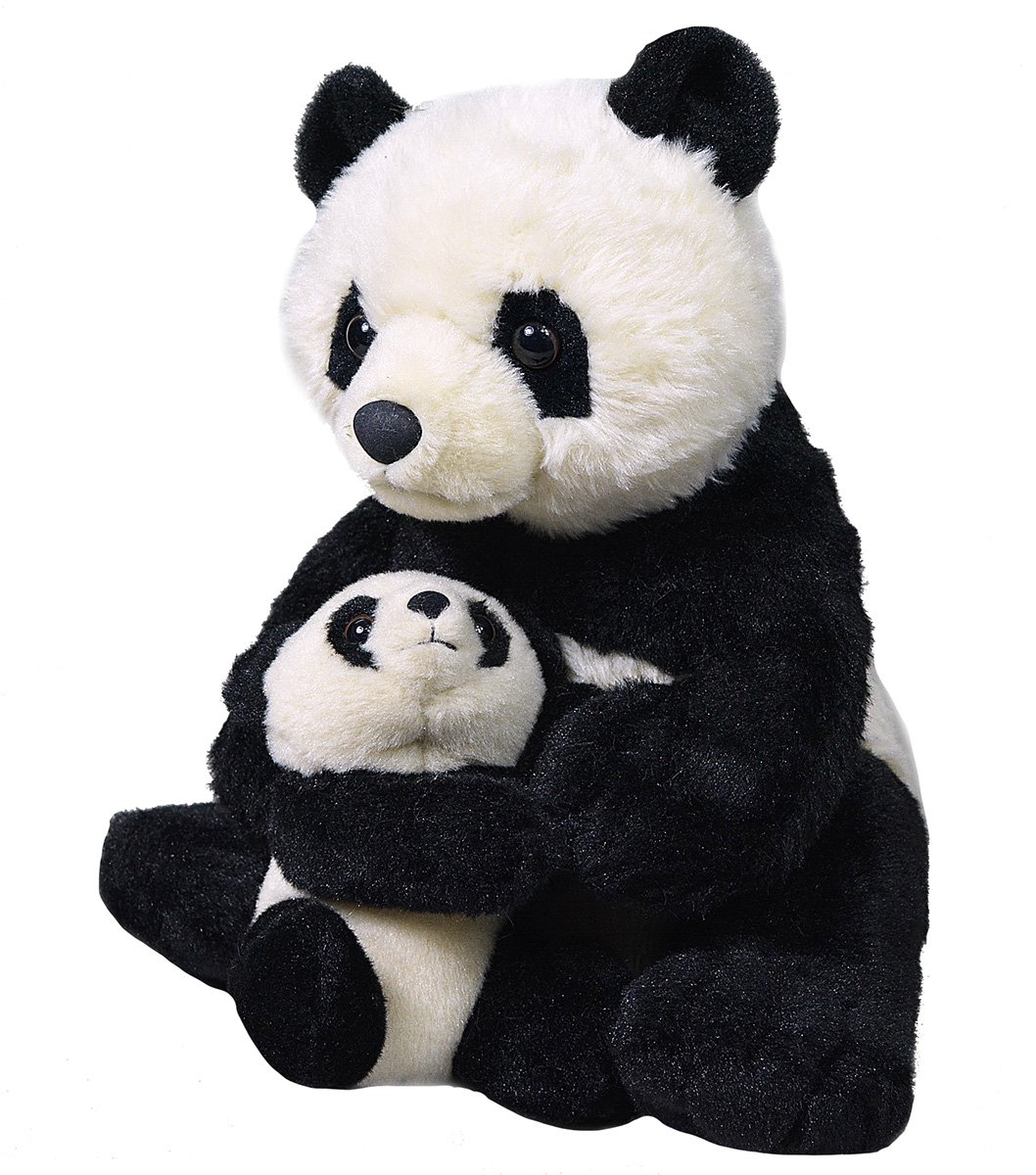 Wild Republic Mom & Baby Panda 38 cm