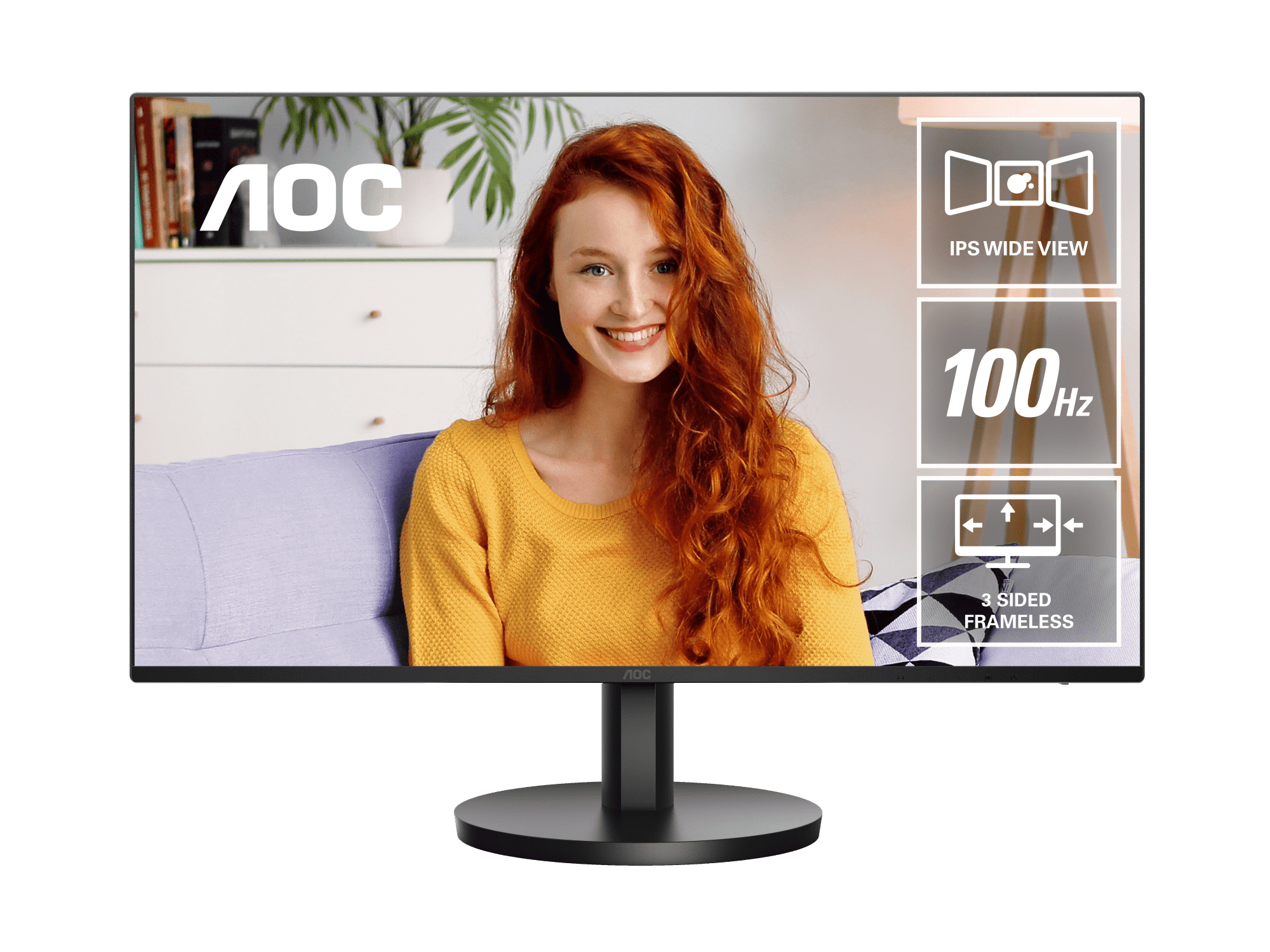 AOC 60,5cm (23,8") 24B3HA2   16:09 HDMI+D-SUB IPS black retail