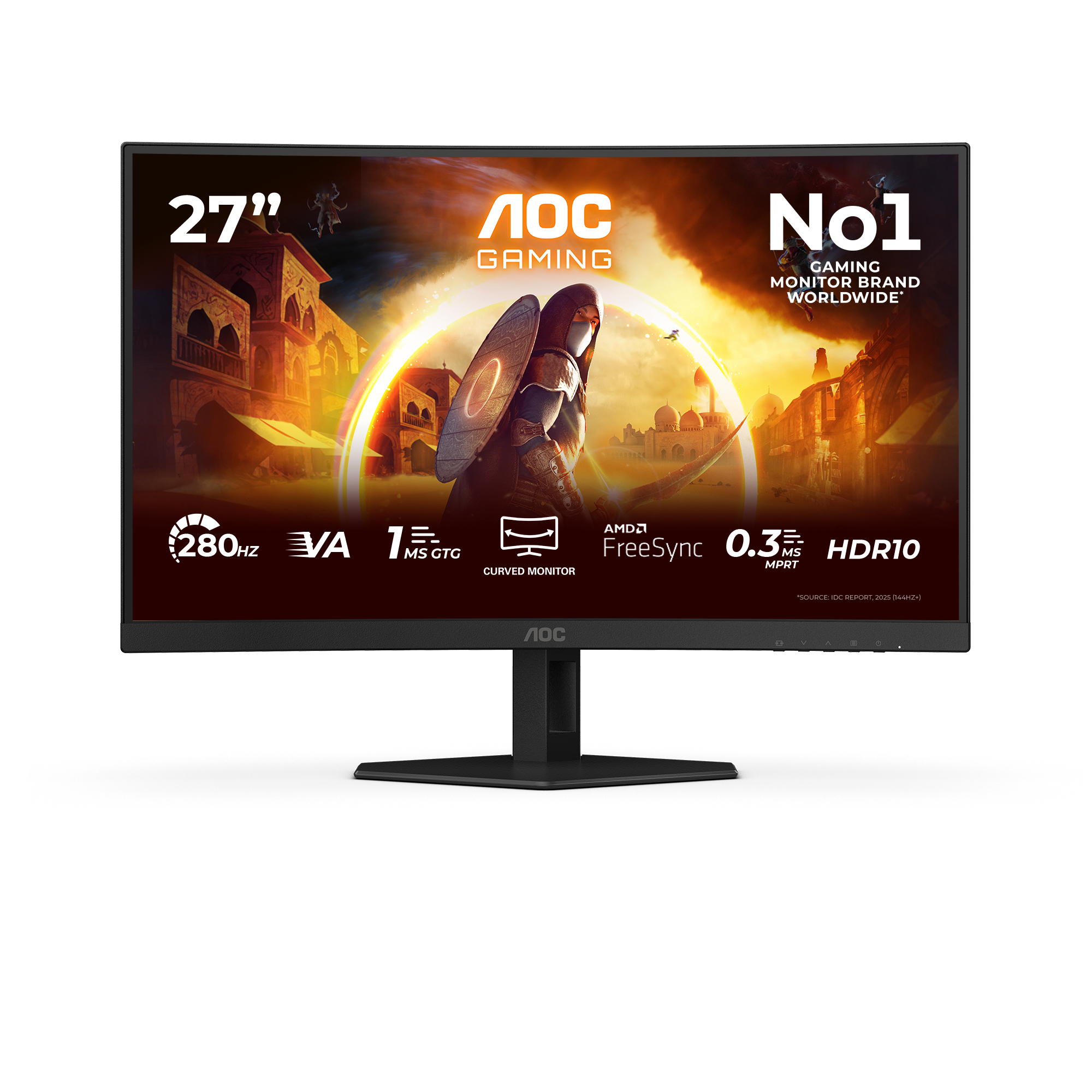 AOC 27" Curved gamingmonitor