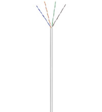 Goobay 93884 CAT 6 Network Cable, U/UTP, Grey, 100 m Length