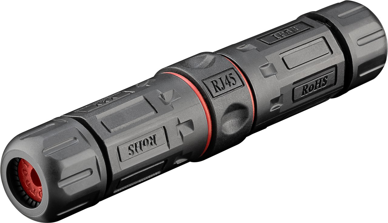 Connecteur/Raccord modulaire RJ45 Goobay extérieur Catégorie 6