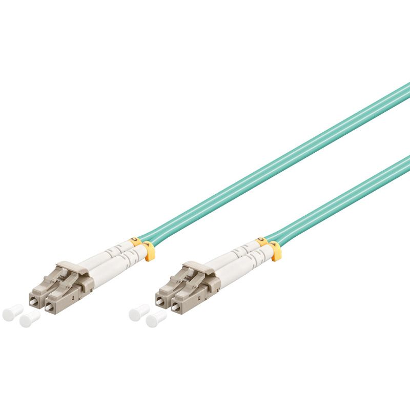 Fiberkabel 50/125 my LC-LC, OM3 multimode duplex, 3 m
