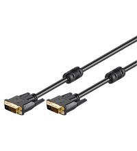 DVI monitor kabel 24+1 han/han, 20 m