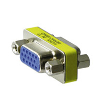 Goobay 50299 Gender Changer D-SUB, D-SUB plug Female, 15-pin, Pack of 10