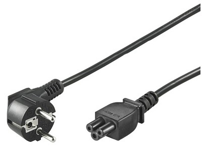 Powerkabel Shucko/Micky 1,8M, sort