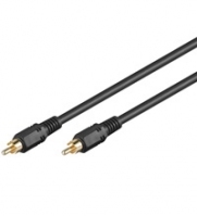Goobay 50338 Coaxial Digital/Audio Connector Cable, RCA S/PDIF, Double Shielded, 15 m Cable Length