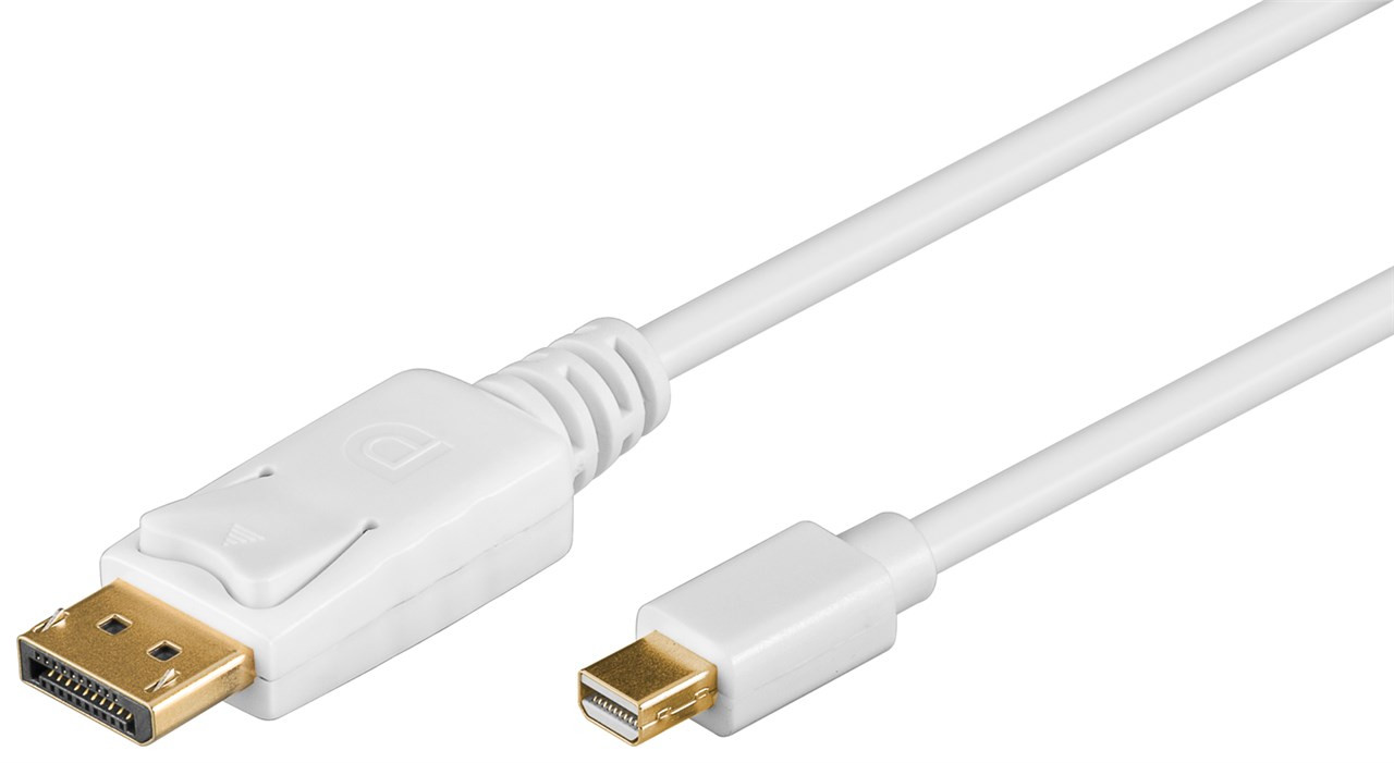 DisplayPort kabel, Mini DisplayPort han/ DisplayPort han, 2 m