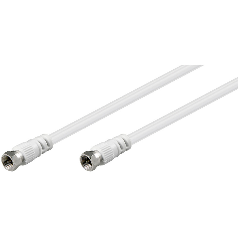 Goobay 11867 SAT antenna cable (<70 dB) 2x shielded - F male > F male