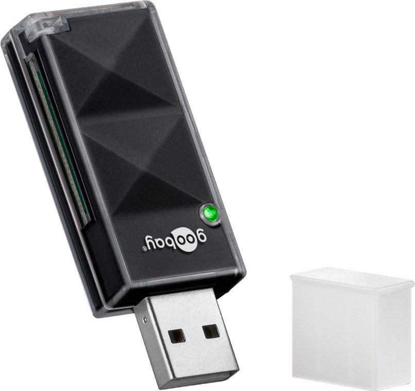 Kortlæser, USB2 stick for SD og Micro SD
