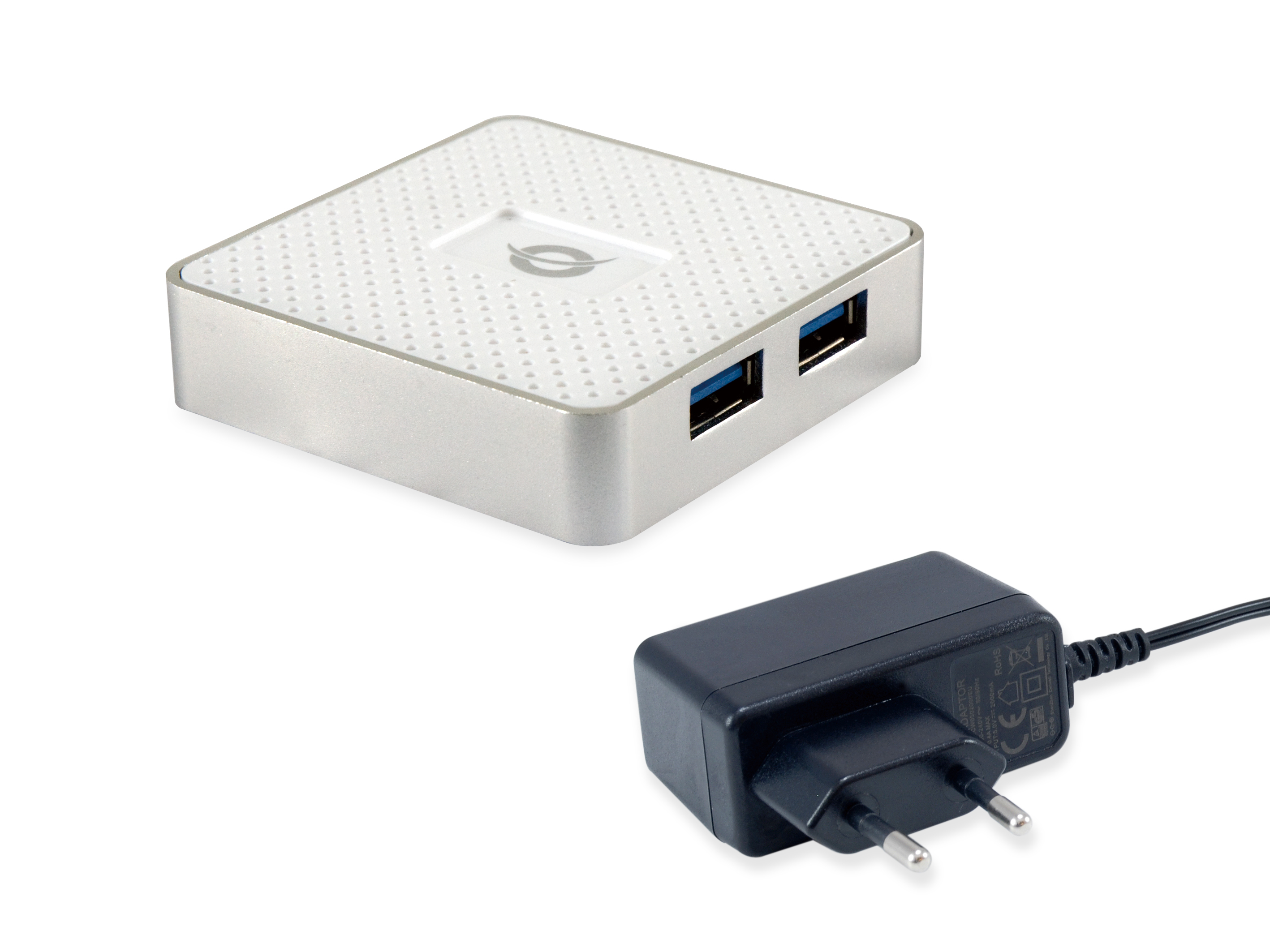 Conceptronic HUBBIES03W interface hub USB 3.2 Gen 1 (3.1 Gen 1) Type-A 5000 Mbit/s Hvid