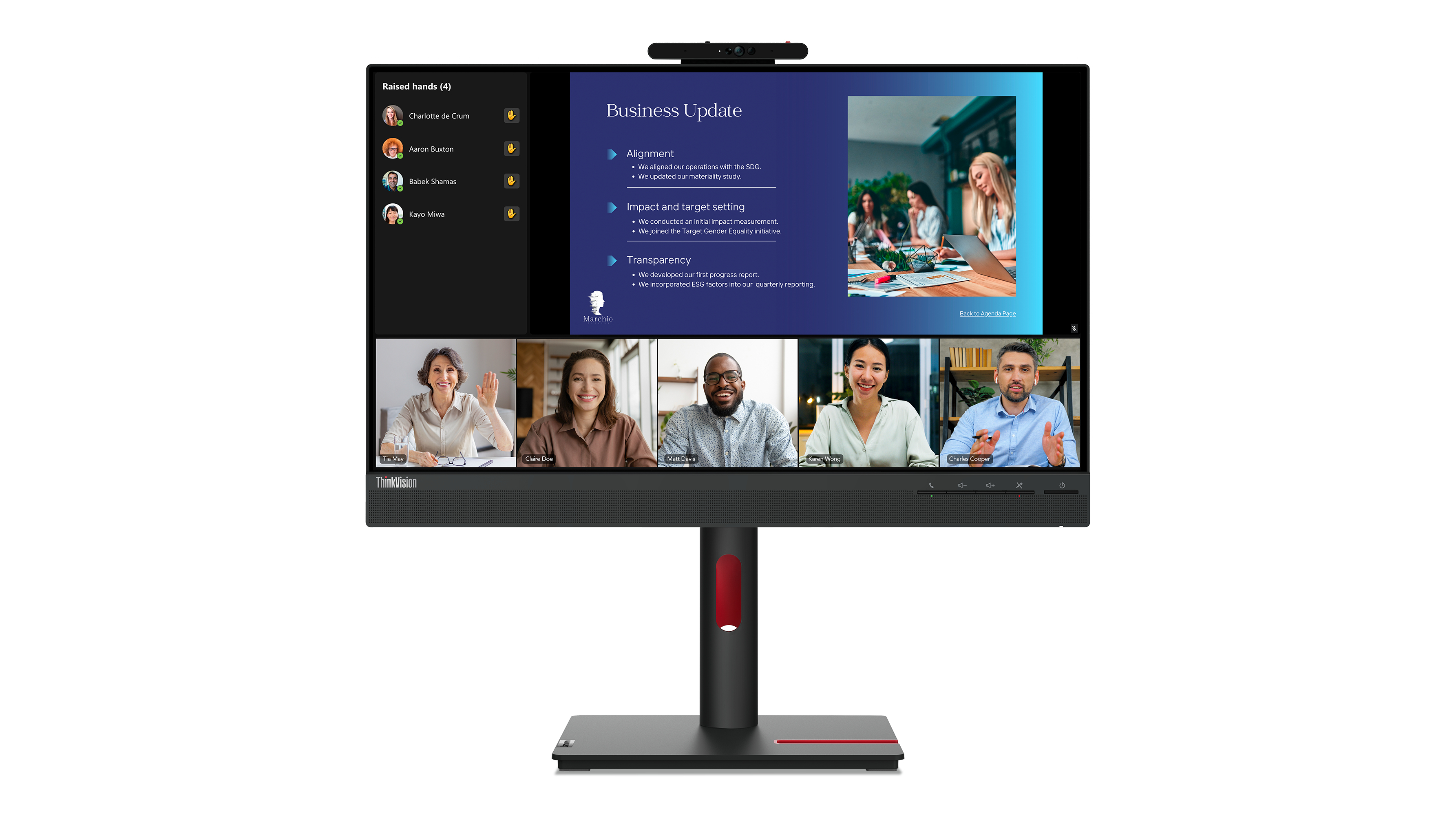 LENOVO ThinkVision T24v-30 23.8inch TS