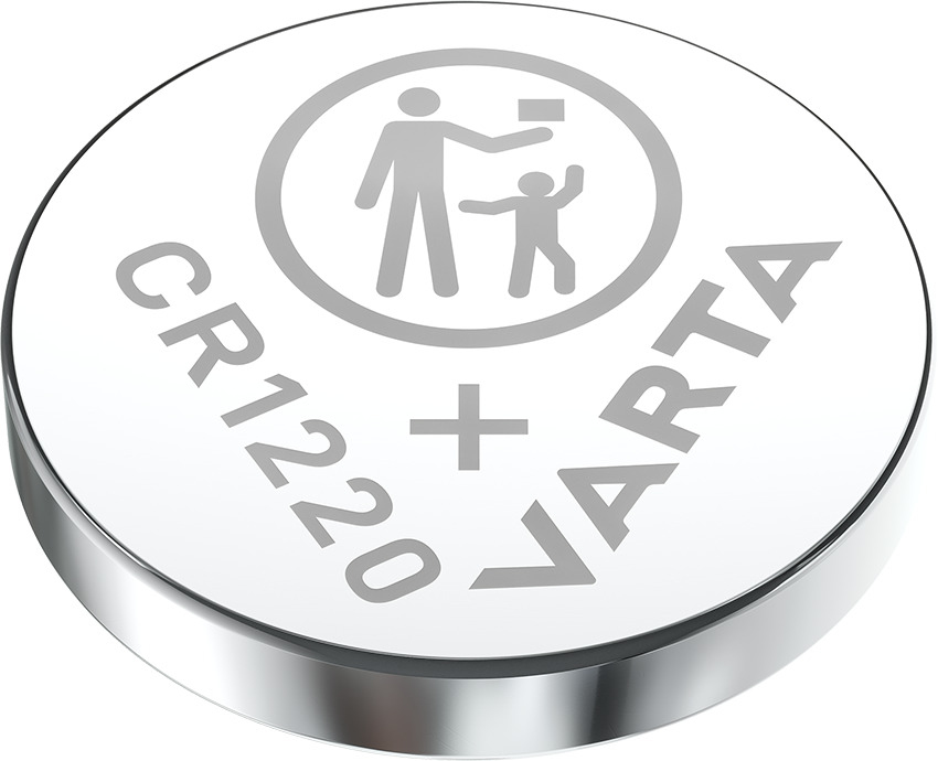 Batteri, CR1220 Lithium knapcelle 3 V, 5 stk