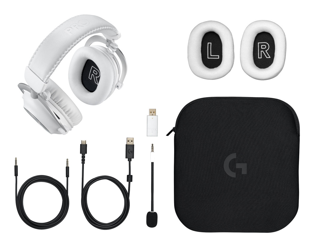 Logitech PRO X - Gaming - Headset - ohrumschließend - LIGHTSPEED - kabellos - Geräuschisolierung...