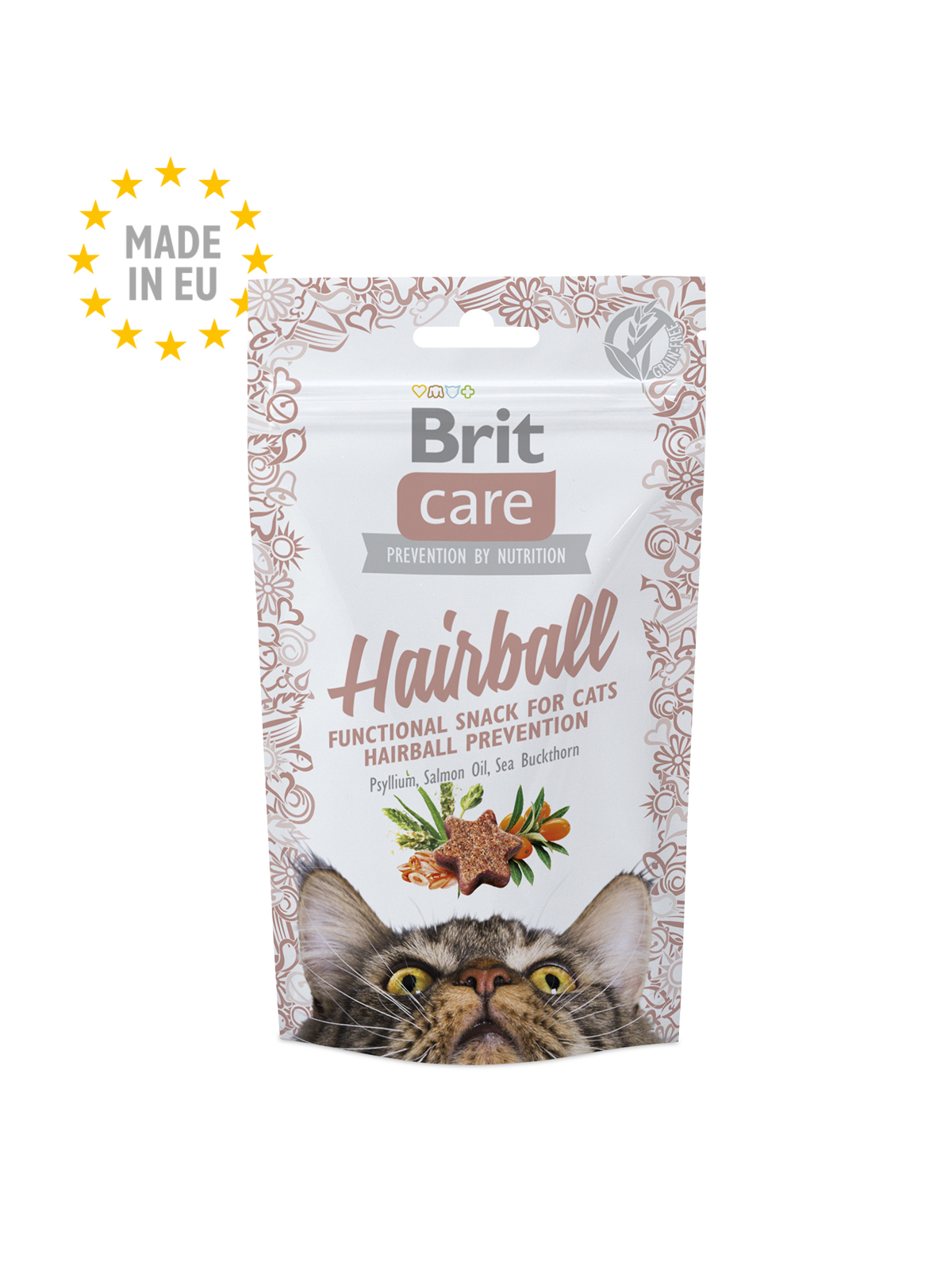 Care Cat Snack Hairball 50 g