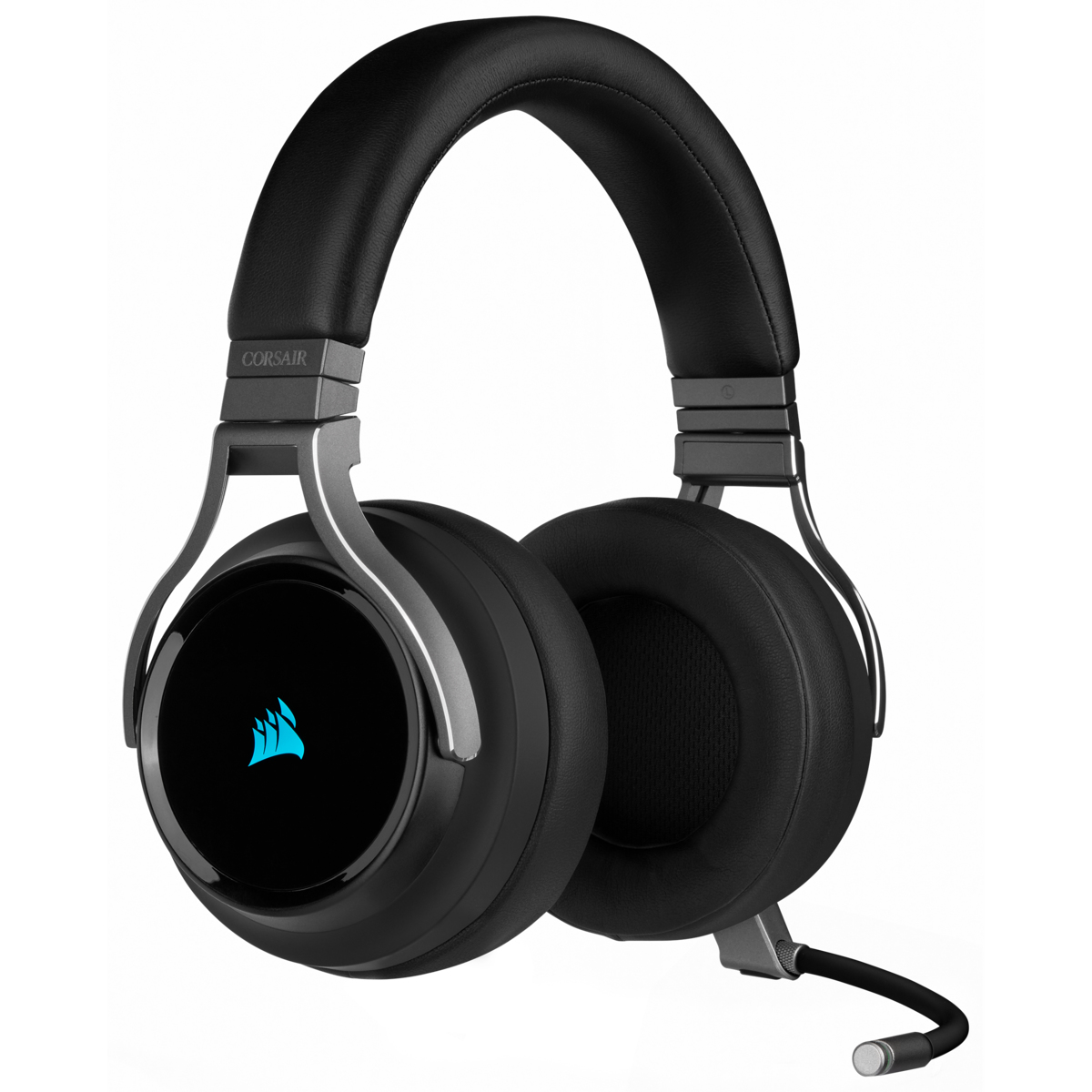 Corsair Virtuoso RGB Wireless High Fidelity Gaming Headset (7.1 Surround Sound, omnidirectional ...