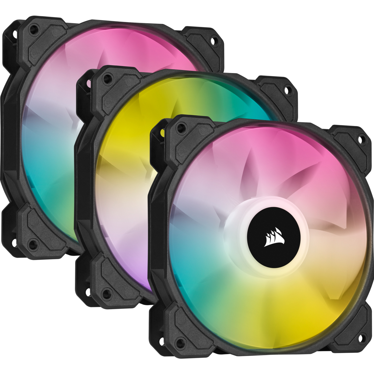 Lüfter CORSAIR 120*120*25 SP120 ELITE RGB PWM Triple