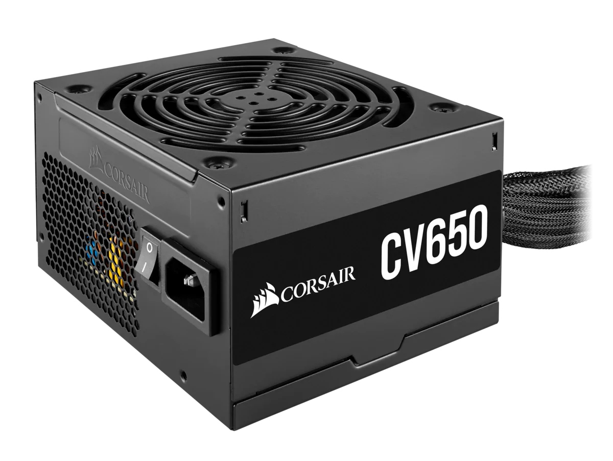 Corsair CV650 PSU - 650 Watt - 120 mm - 80 Plus