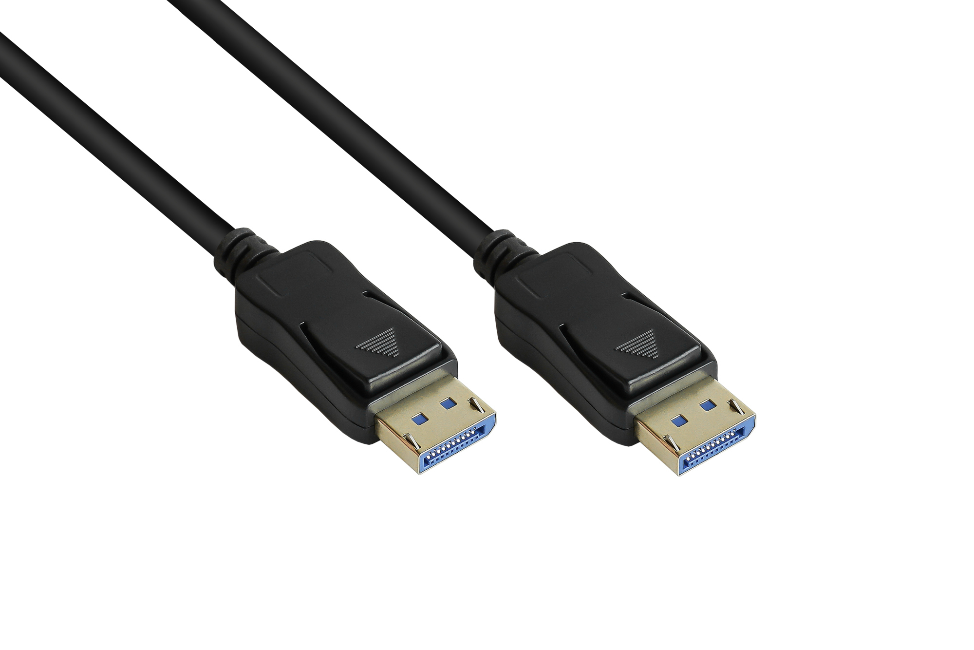 DisplayPort 2.0 Kabel, 54 Gbit/s, UHBR 13.5, 4K @240Hz / 8K @60Hz, Kupferleiter, schwarz, 1m, Go...