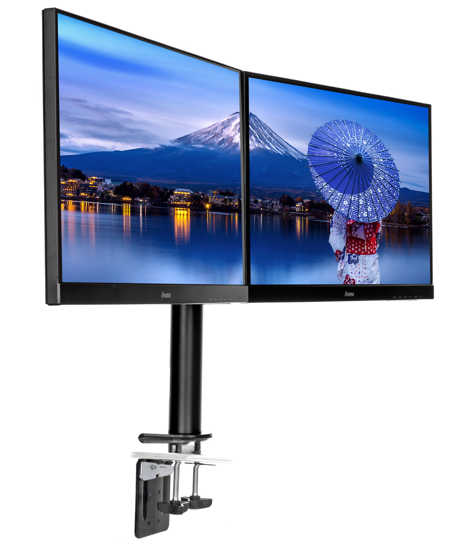 IIYAMA Desk Mount DS1002C-B1 Dual 10"-30" VESA 10