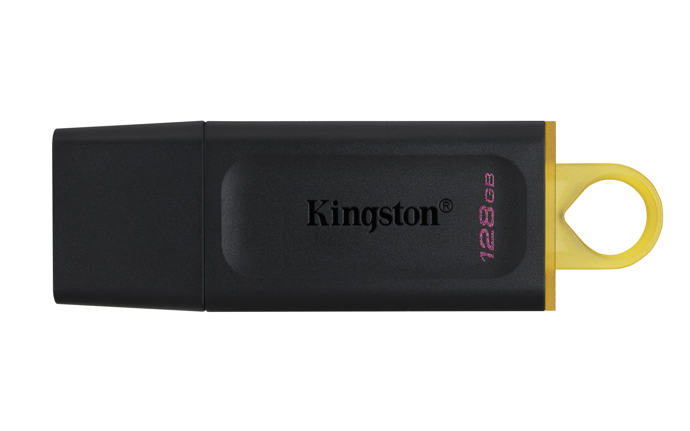 Kingston DataTraveler Exodia DTX/128GB Flash Drive USB 3.2 Gen 1 - with Protective Cap and Keyri...