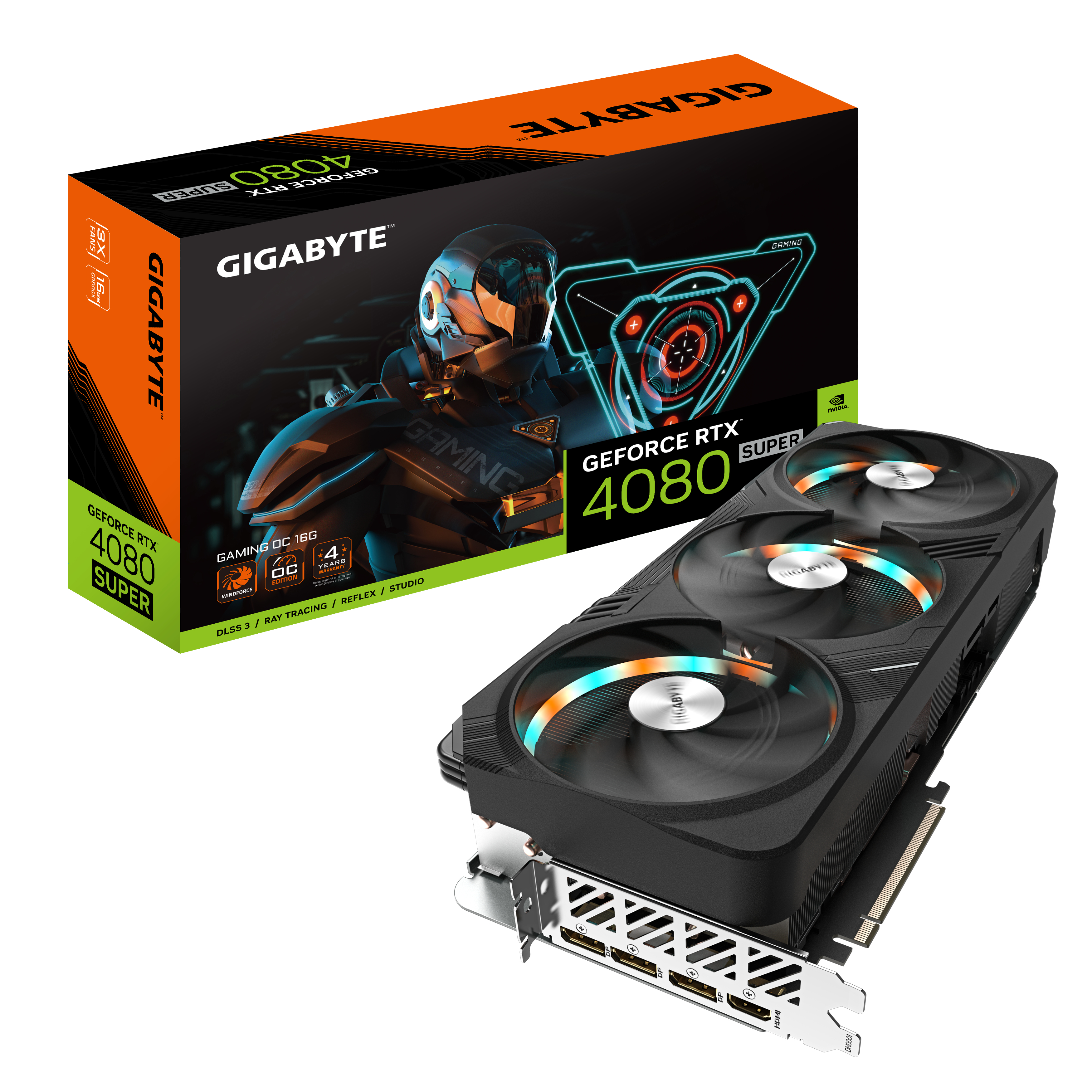 GIGABYTE GeForce RTX 4080 SUPER GAMING OC, 16GB 