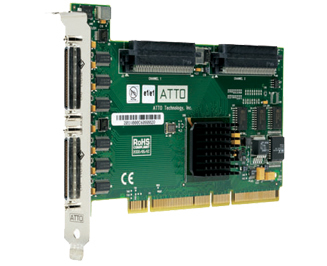Atto Dual Ch. Ultra 320 SCSI cntr.  PCI-X
