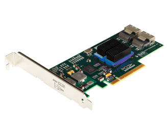 Express SAS/SATA 6 Gbit, PCIe X8,  8 x Intern