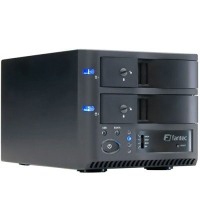 FANTEC 35DU3 6g 2x External hard drive 8.9 cm/3.5 Inch 6G SATA HDDs, RAID, USB 3.0) ohne HDD