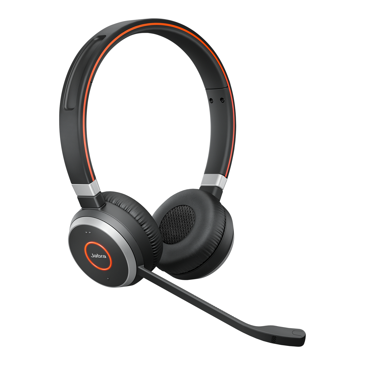 Jabra Evolve 65 Wireless Stereo On-Ear Headset – Unified Communications Optimised Headphones Wit...