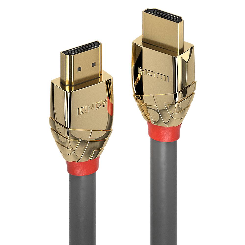 Lindy 37862 HDMI-kabel 2 m HDMI Type A (Standard) Grå