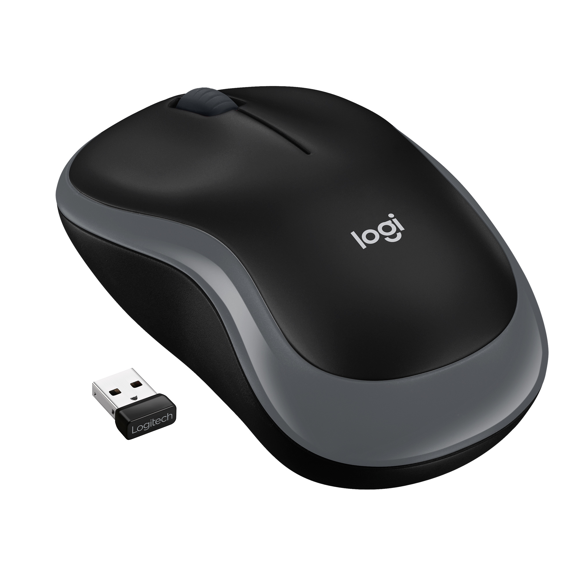 Logitech M185 mus Ambidextrous RF trådløst Optisk 1000 dpi