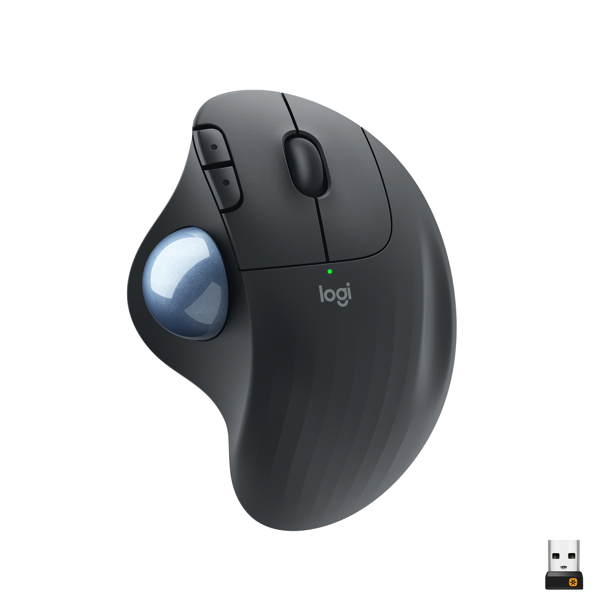 Logitech Ergo M575 mus Højre hånd RF trådløs + Bluetooth Trackball 2000 dpi