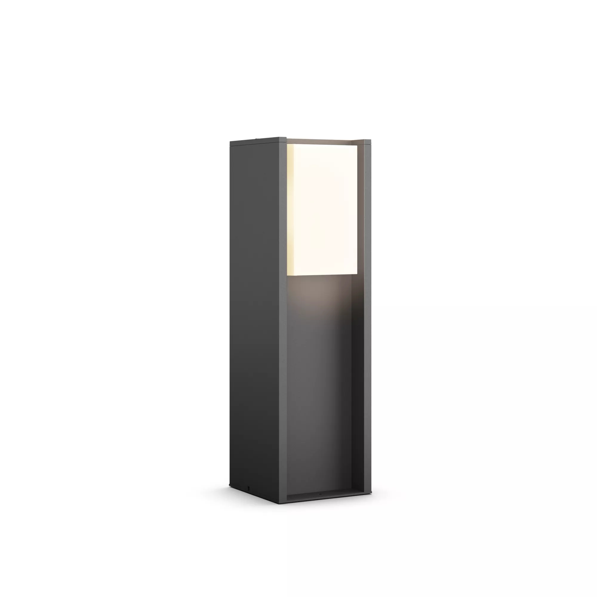 Philips Hue Turaco White LED Smart Outdoor Pedestal Light, For Garden and Patio. Works with Alex...