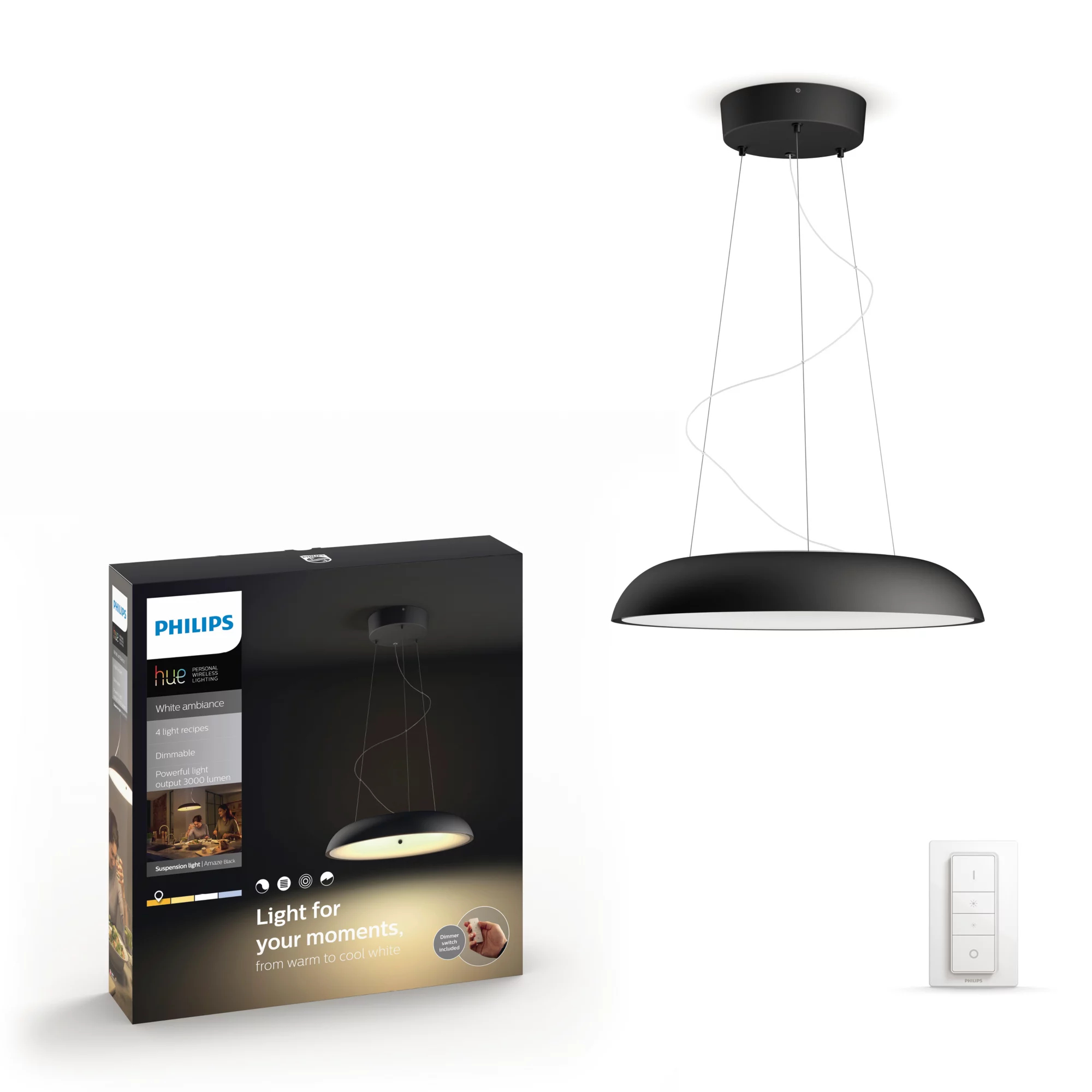 Philips Hue Amaze Pendel inkl. Dimmer