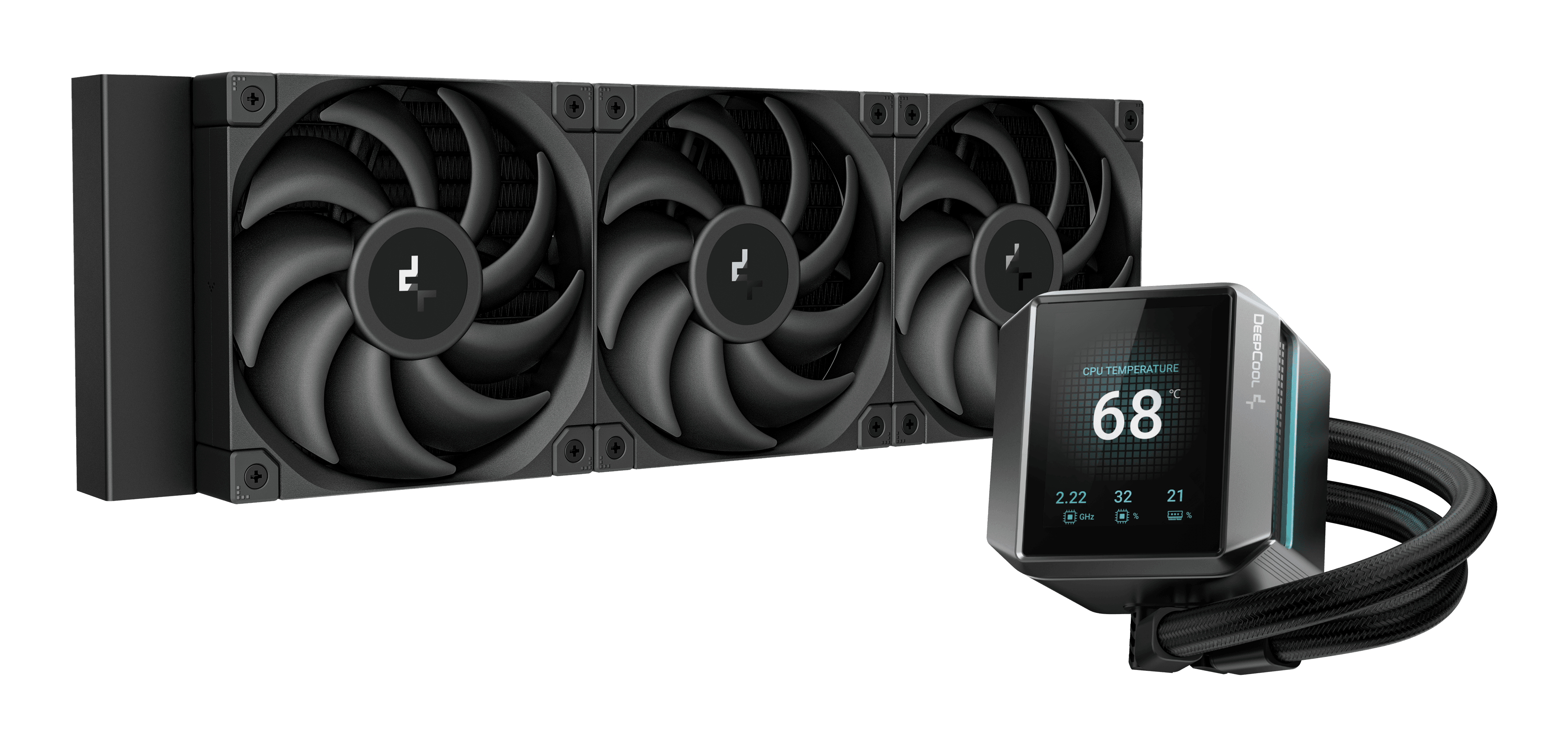 DeepCool MYSTIQUE 360 LCD Screen