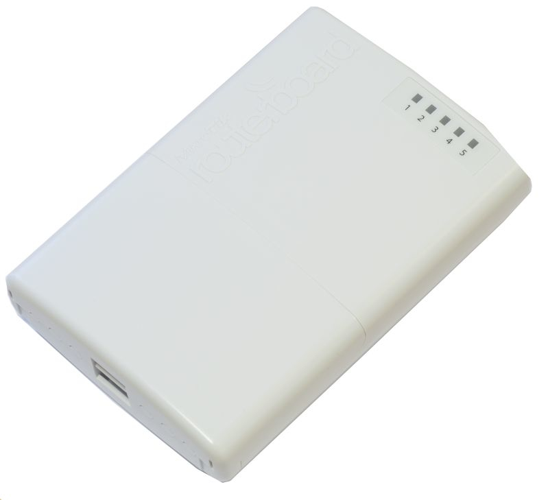 MikroTik RouterBOARD PowerBox - Router - 4-Port-Switch ( RB750P-PBR2 )