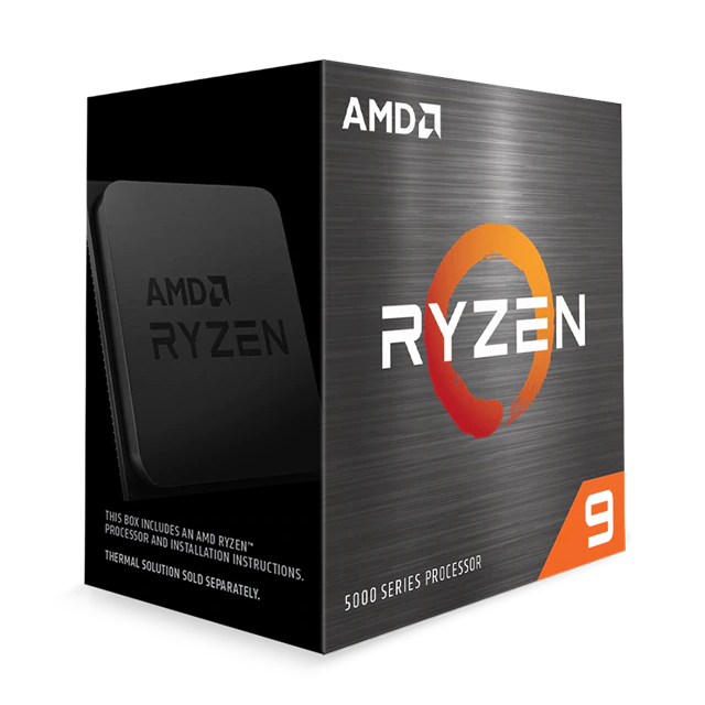 AMD Ryzen 9 5900X Processor (12C/24T, 70MB Cache, up to 4.8 GHz Max Boost)
