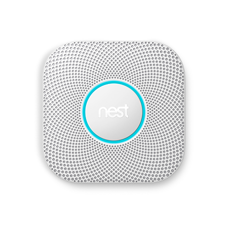Google - Nest Protect Smart Smoke Detector With Battery DK/NO