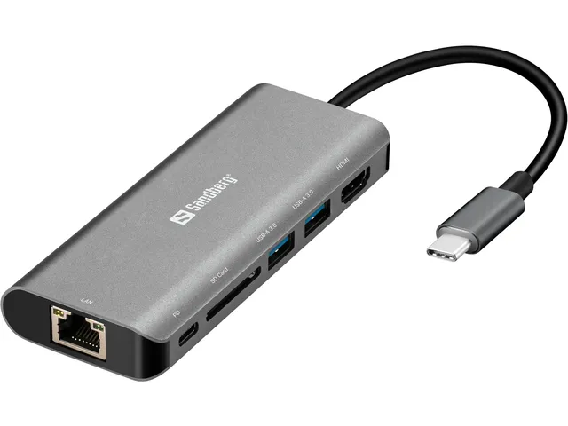 SANDBERG Dockingstation - USB - HDMI - GigE