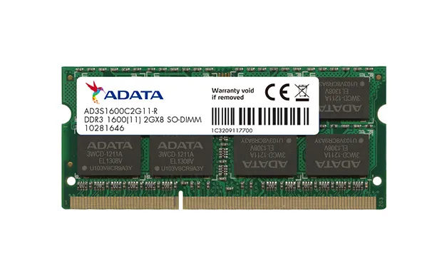 ADATA RAM 1600 Mhz 2GB, 204 pin