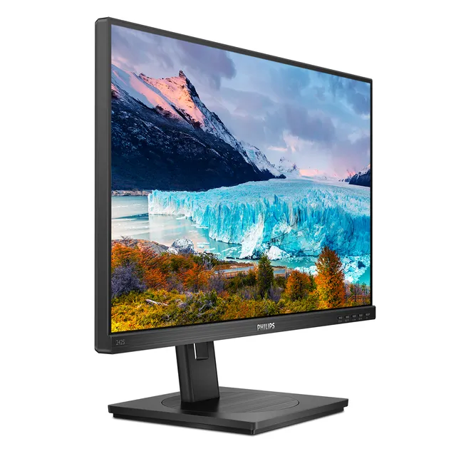 Philips S Line 242S1AE/00 LED display 60,5 cm (23.8") 1920 x 1080 pixel Fuld HD Sort