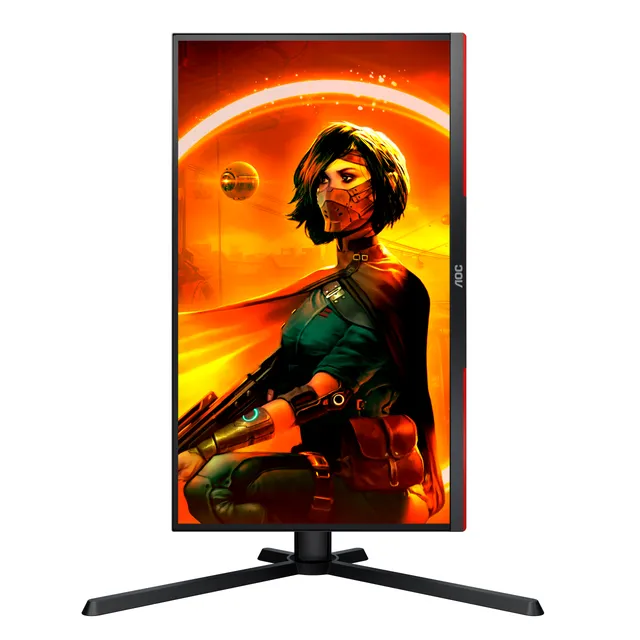 AOC 25G3ZM/BK computerskærm 62,2 cm (24.5") 1920 x 1080 pixel Fuld HD Sort, Rød