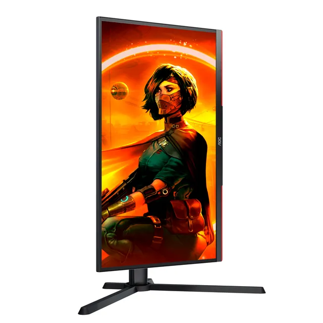AOC 25G3ZM/BK computerskærm 62,2 cm (24.5") 1920 x 1080 pixel Fuld HD Sort, Rød