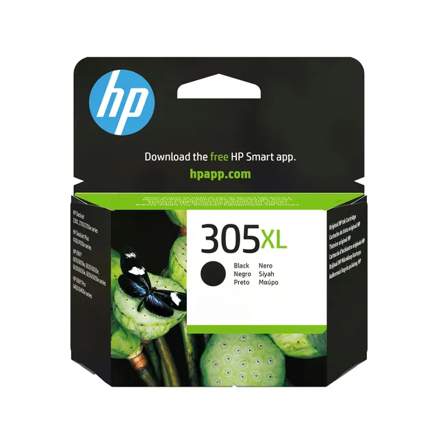 HP 305XL - High Yield - pigmented black - original - ink cartridge