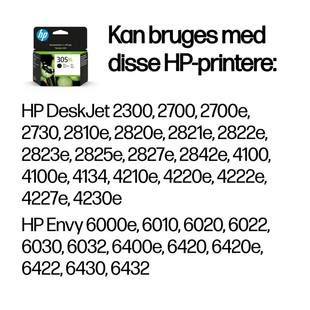 HP 305XL - High Yield - pigmented black - original - ink cartridge