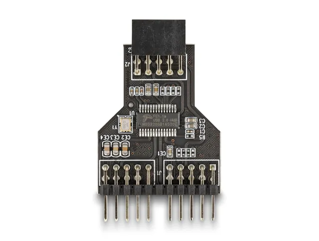 Delock USB 2.0 Hub 9 pin Pi...