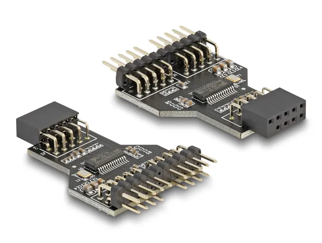 Delock USB 2.0 Hub 9 pin Pi...