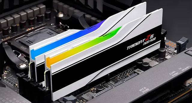 G.Skill Trident Z5 Neo RGB DDR5-6400 WH C32 DC - 32GB (AMD EXPO)